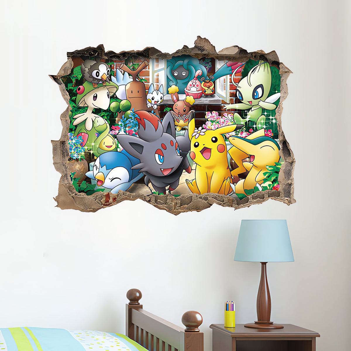 3D Detective Pikachu wall sticker – photo 10