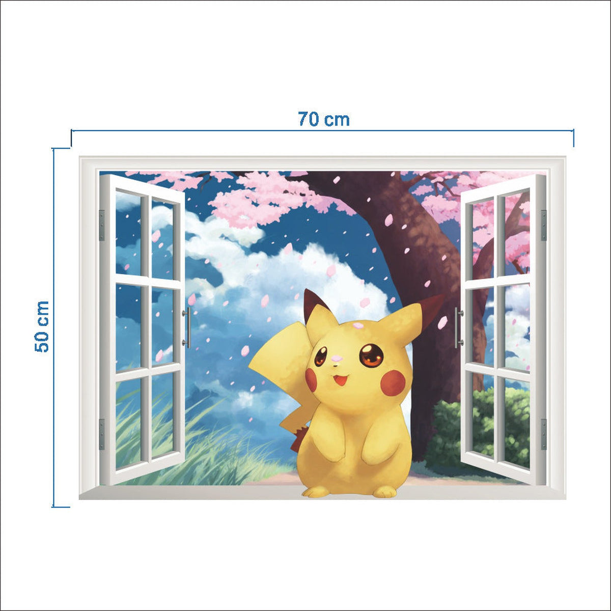 3D Detective Pikachu wall sticker – photo 5