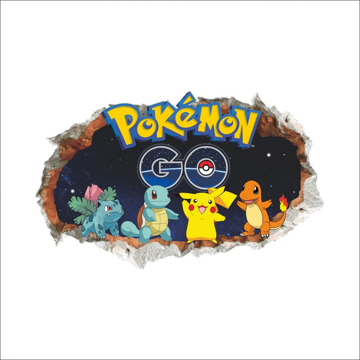 3D Detective Pikachu wall sticker – photo 6