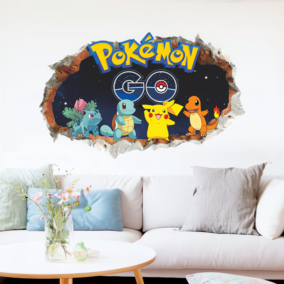 3D Detective Pikachu wall sticker – photo 7