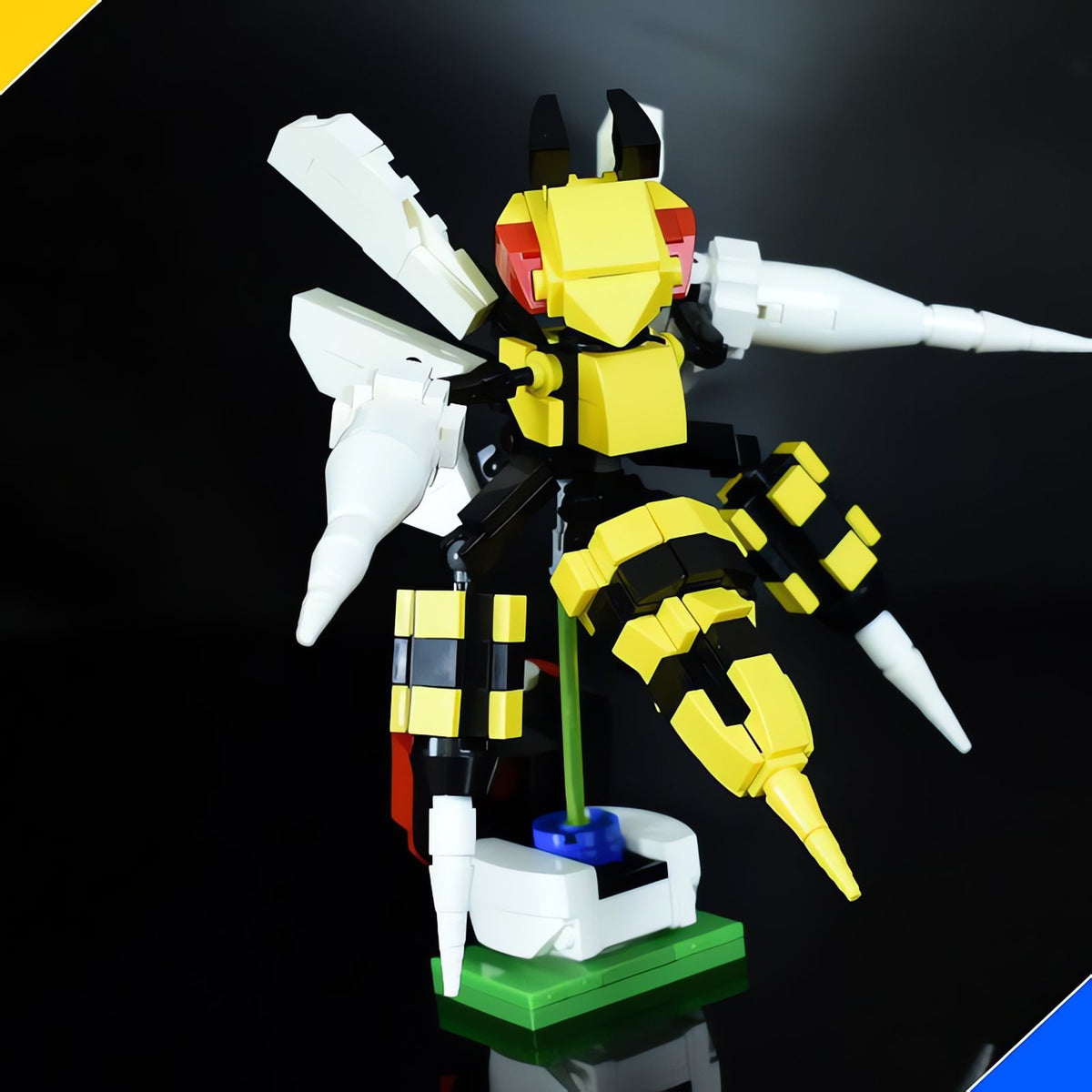 Beedrill building block figure, 241 pieces – photo 11
