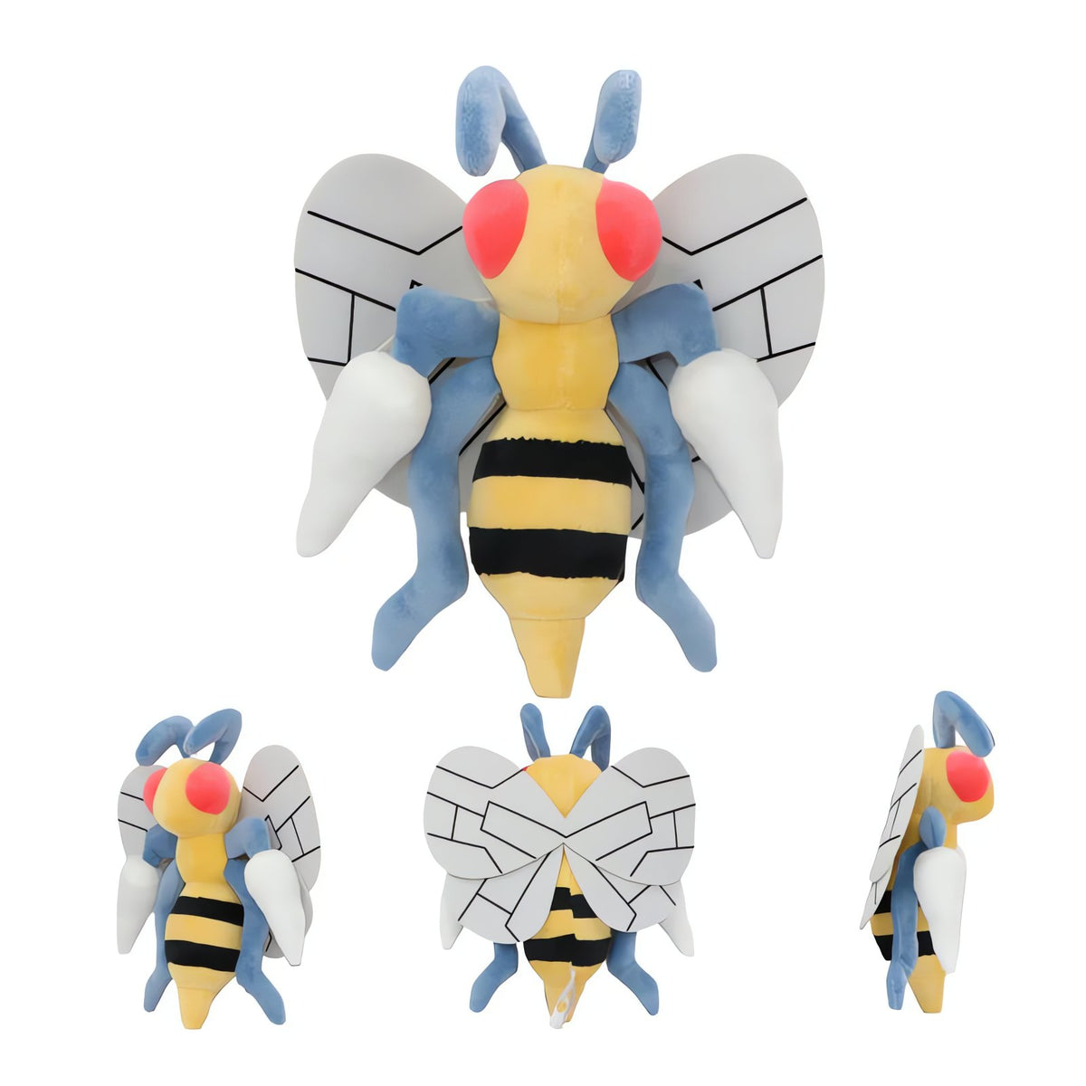 Beedrill plush toy, 18cm