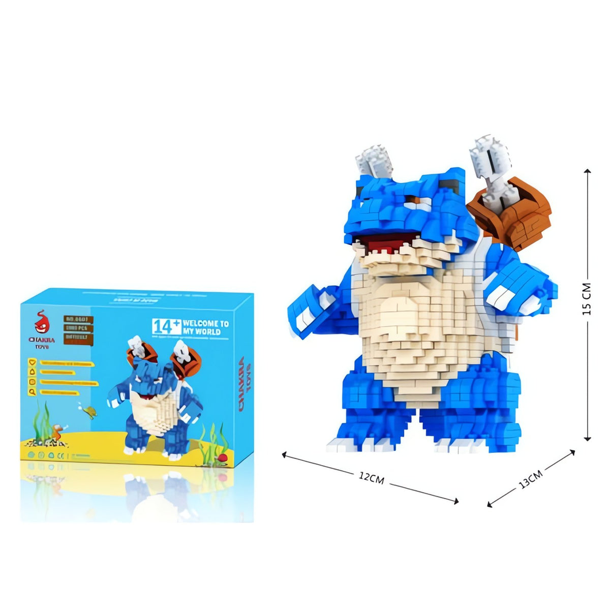 Blastoise building block set – photo 5