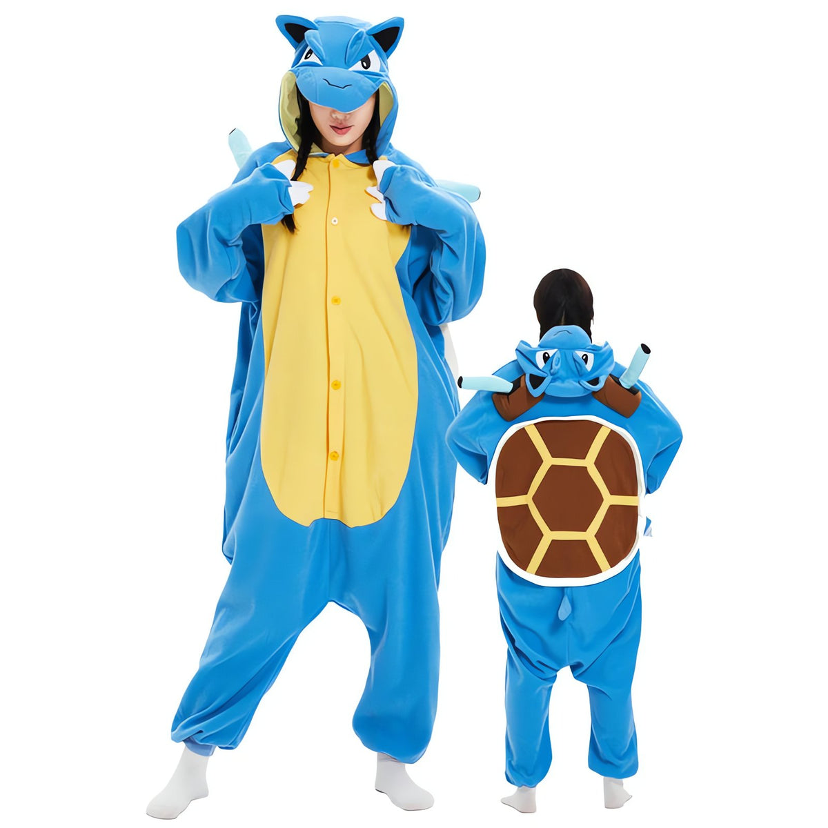 Blastoise onesie costume