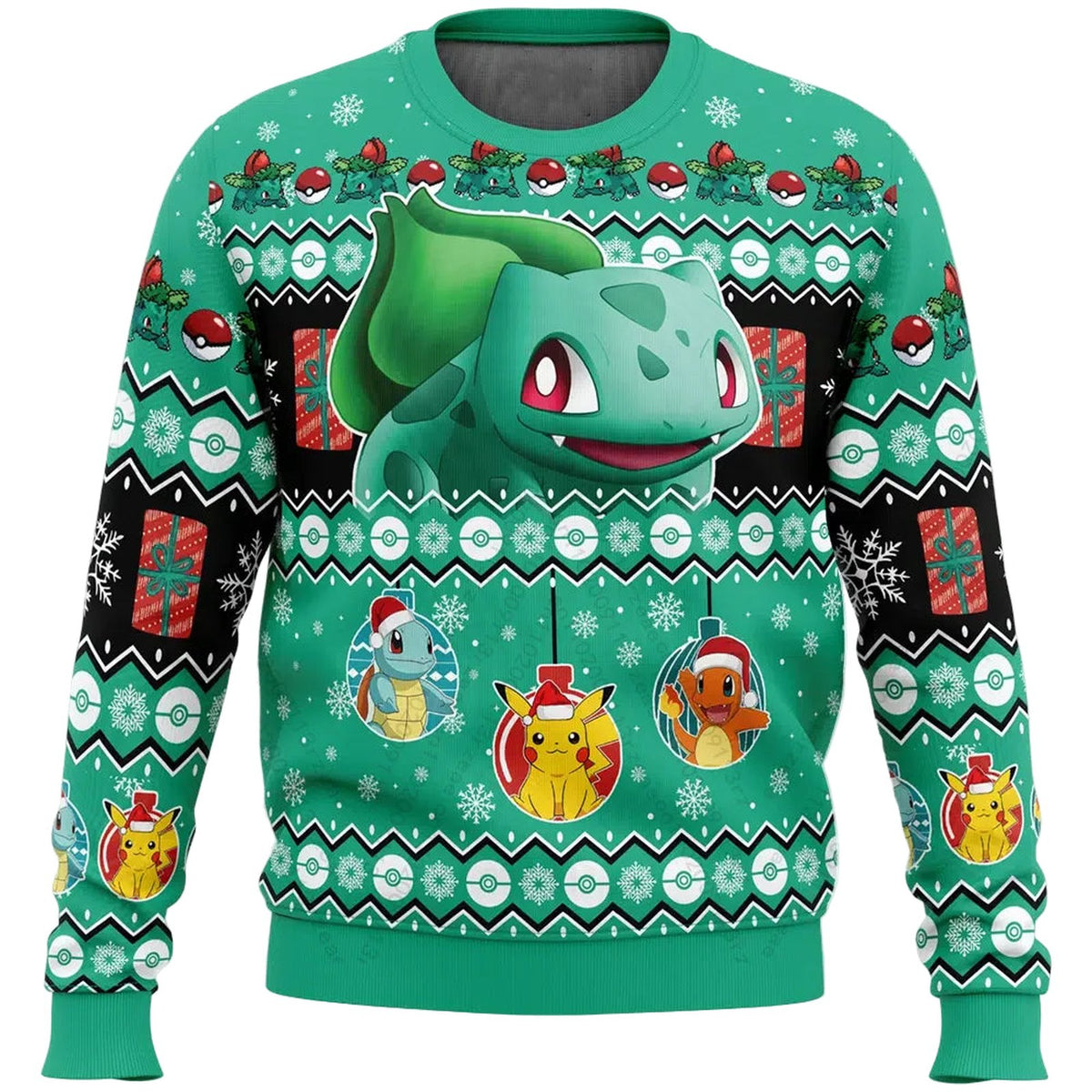 Bulbasaur Christmas jumper