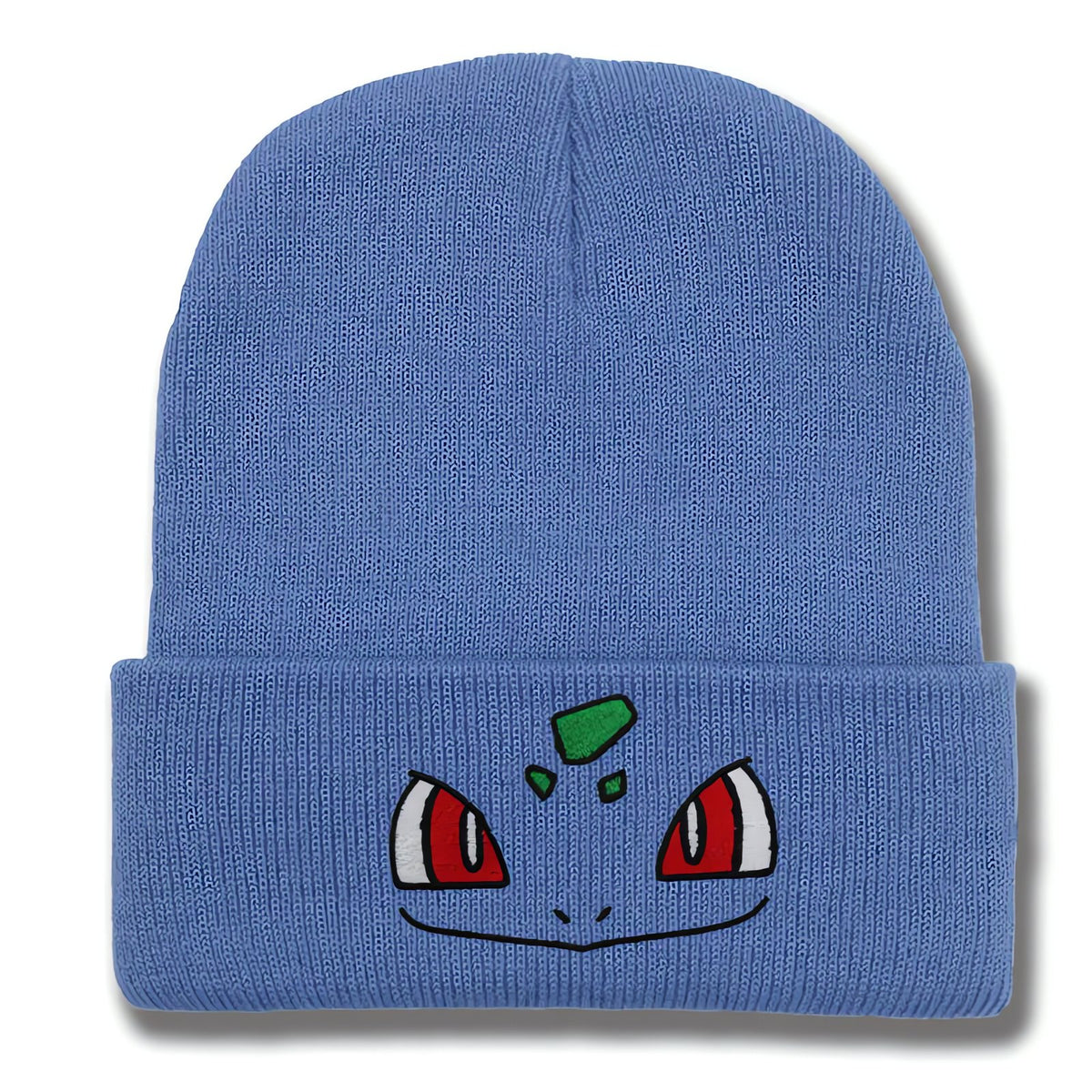 Bulbasaur winter beanie hat – Blue
