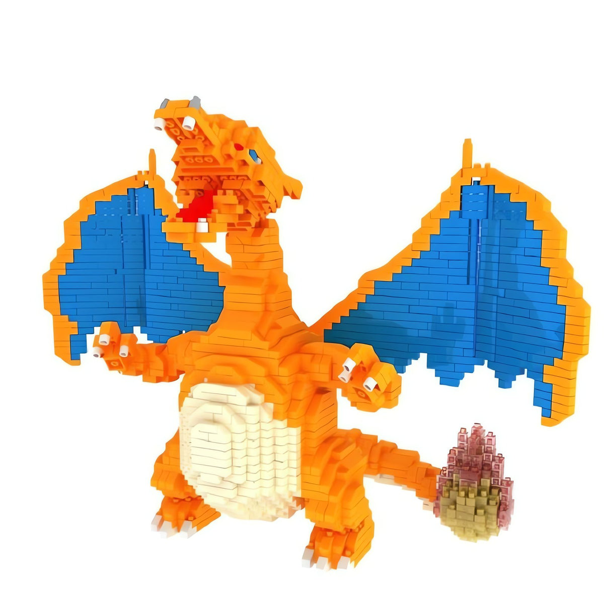 Charizard building block set, 2,080 pieces