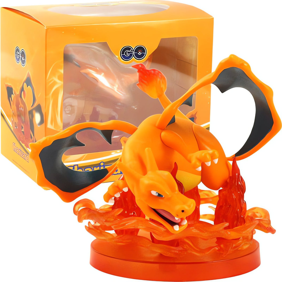 Charizard figure with energy aura effect – photo 2