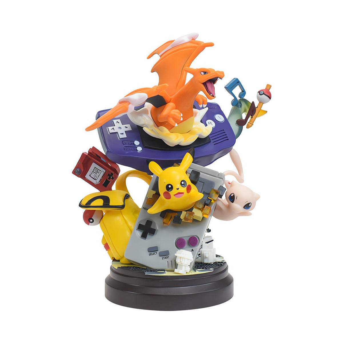 Gyarados statue bursting from a Game Boy and Switch – photo 4