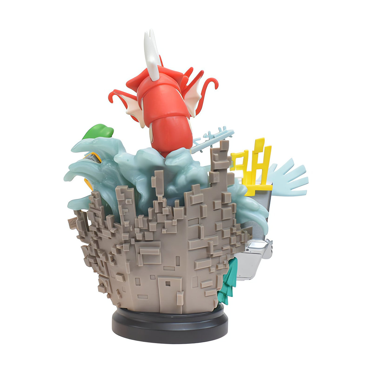 Gyarados statue bursting from a Game Boy and Switch – photo 8