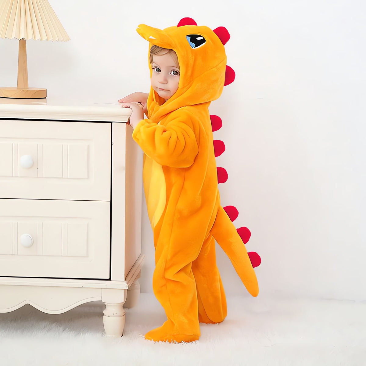 Charmander baby pyjamas with hood and tail – photo 6