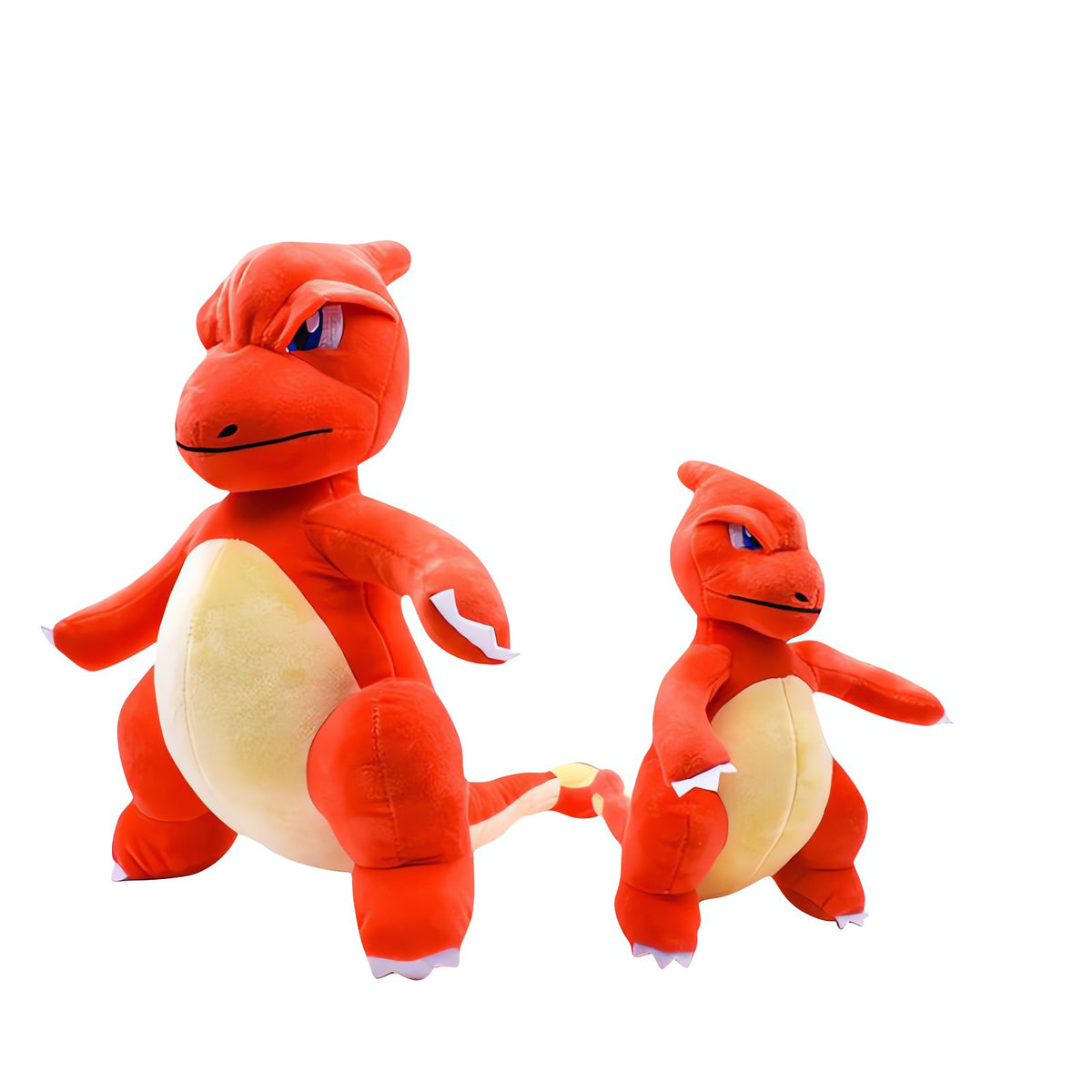 Charmeleon and Charmander plush toy, 23cm