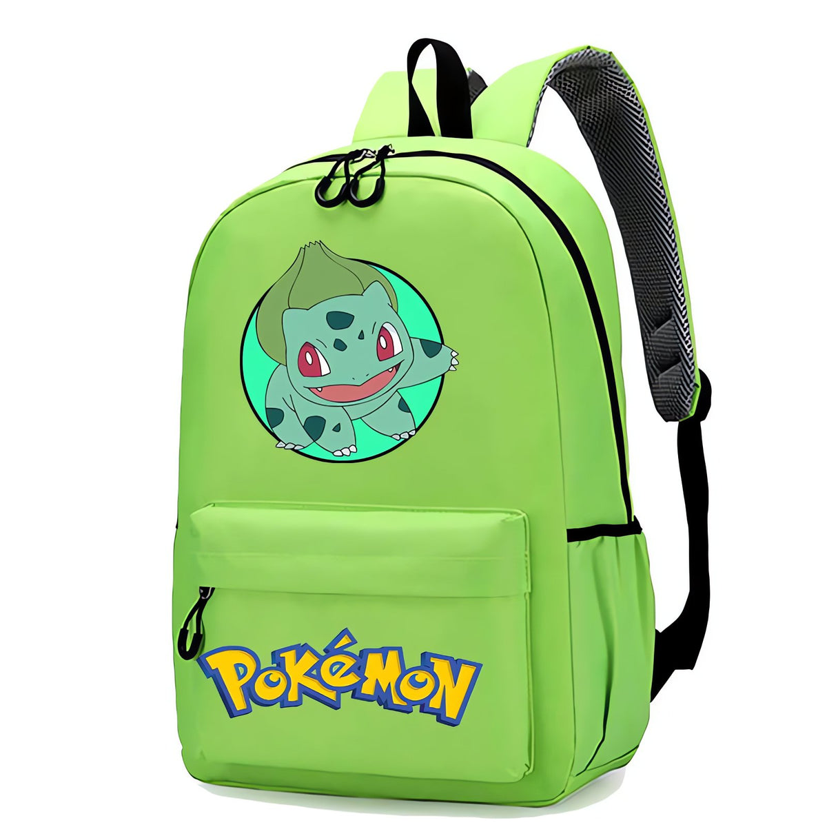 Colourful Pokémon backpack – Bulbasaur Green