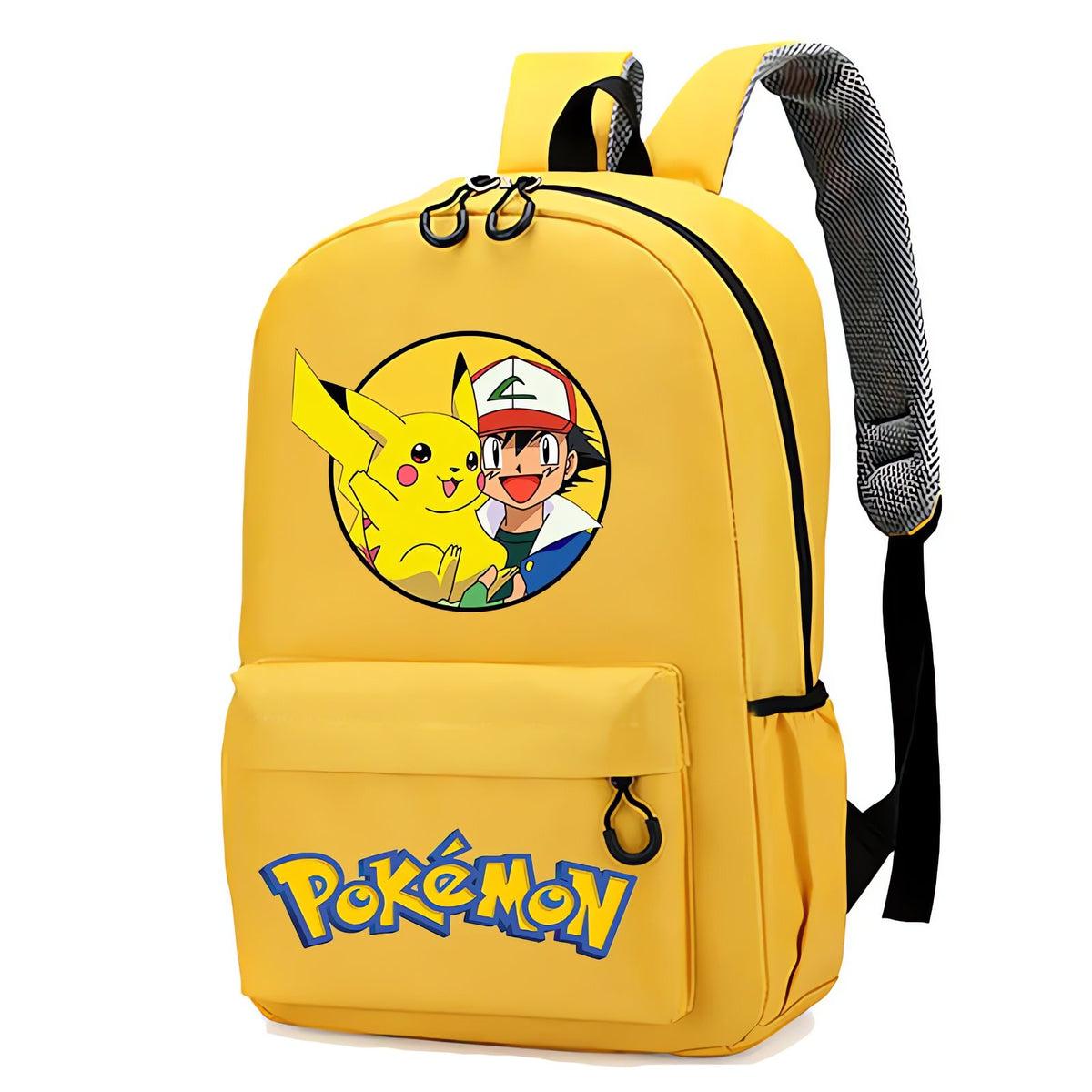 Colourful Pokémon backpack – Pikachu Ash Yellow