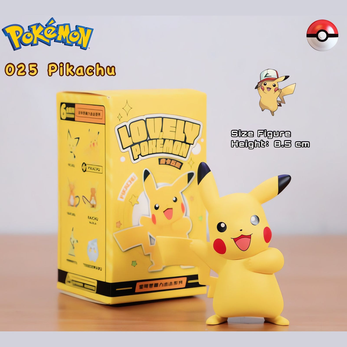Cute Pikachu and Raichu collectable figures – Pikachu