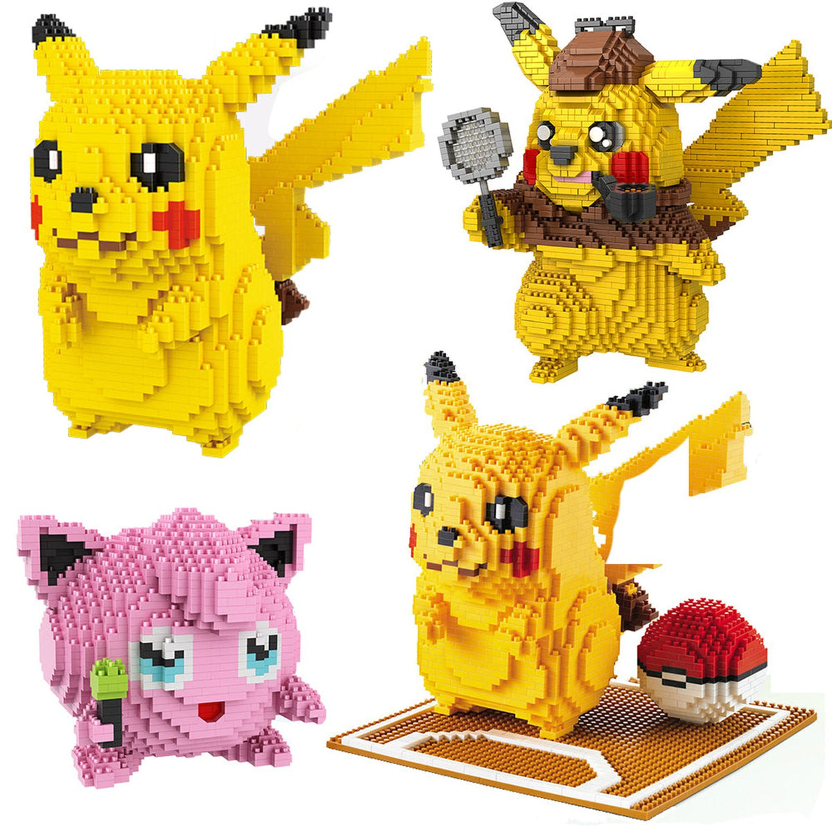 Detective Pikachu brick-built model – photo 2