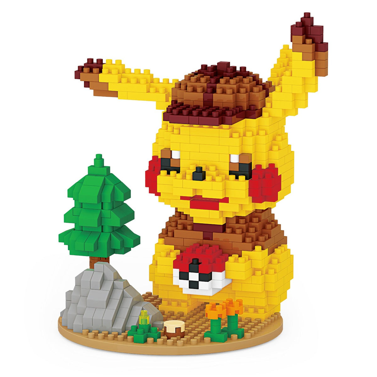 Detective Pikachu building block set, 675 pieces – photo 3