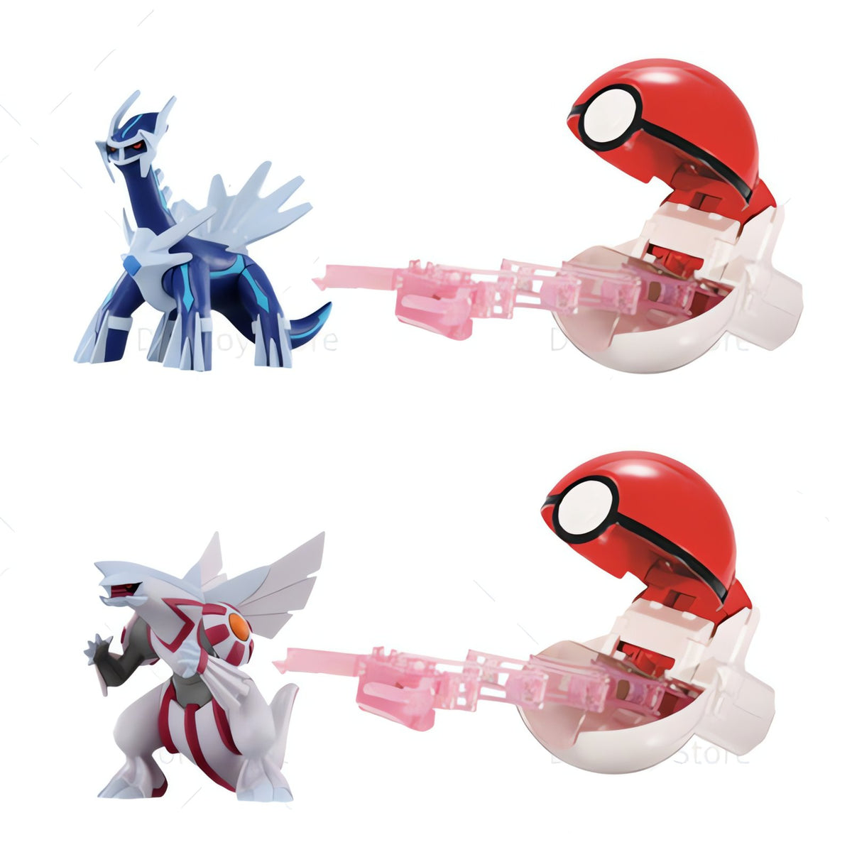 Dialga Poké Ball toy with catching arm