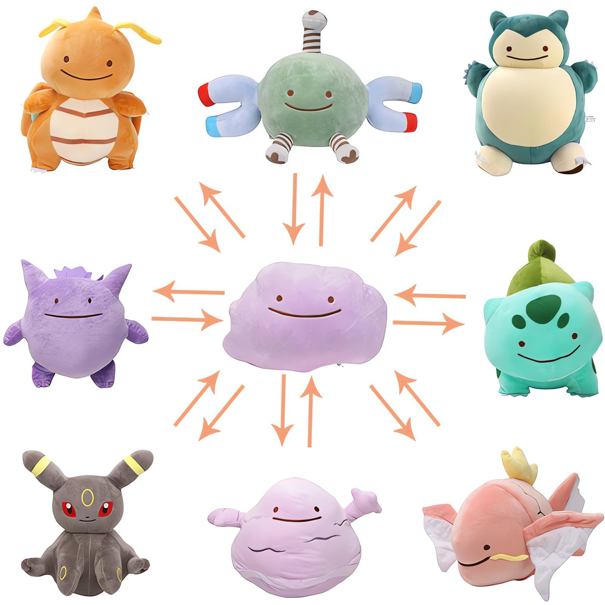 Ditto Flip 2-in-1 plush toy