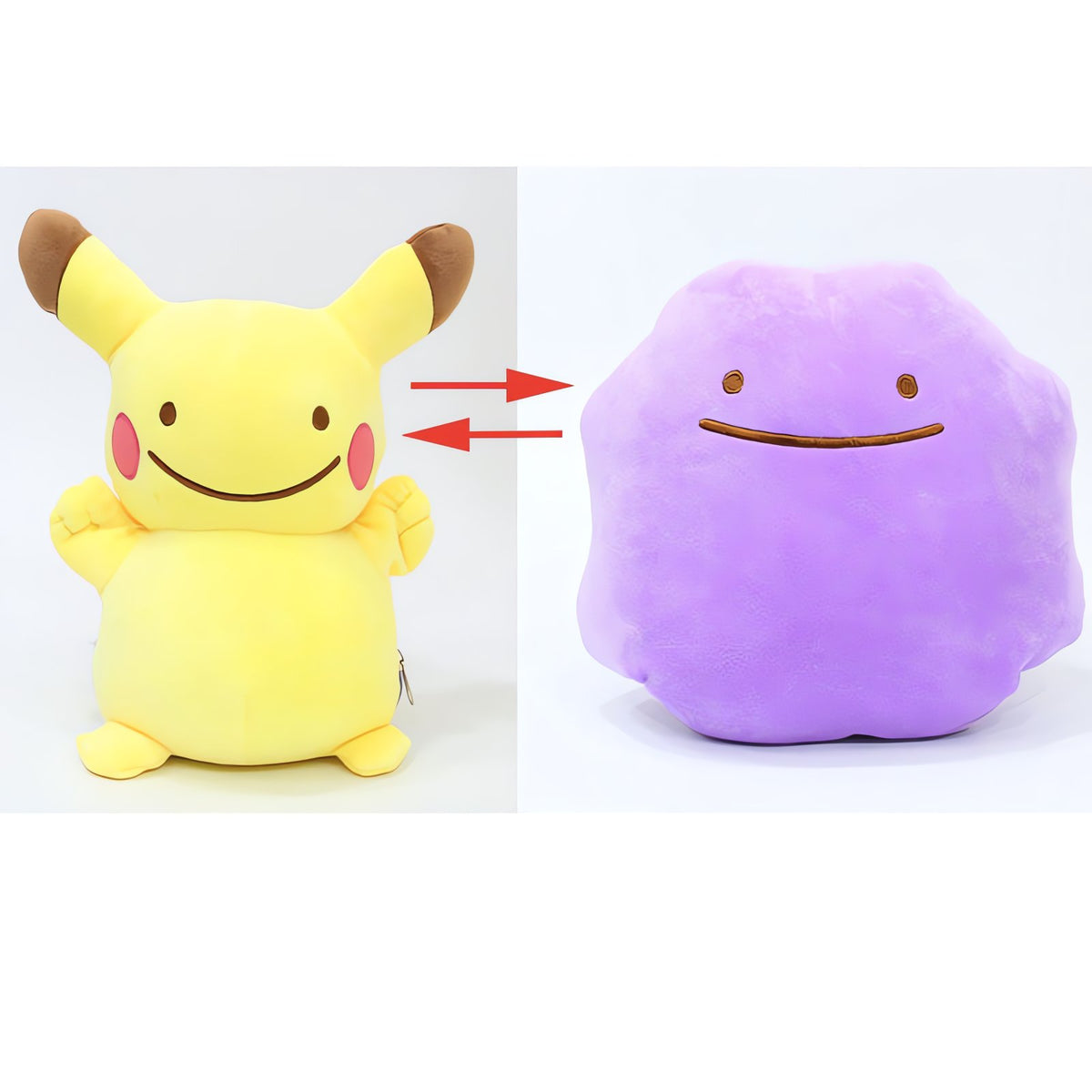 Ditto transform plush toy with zip, 25cm – photo 2