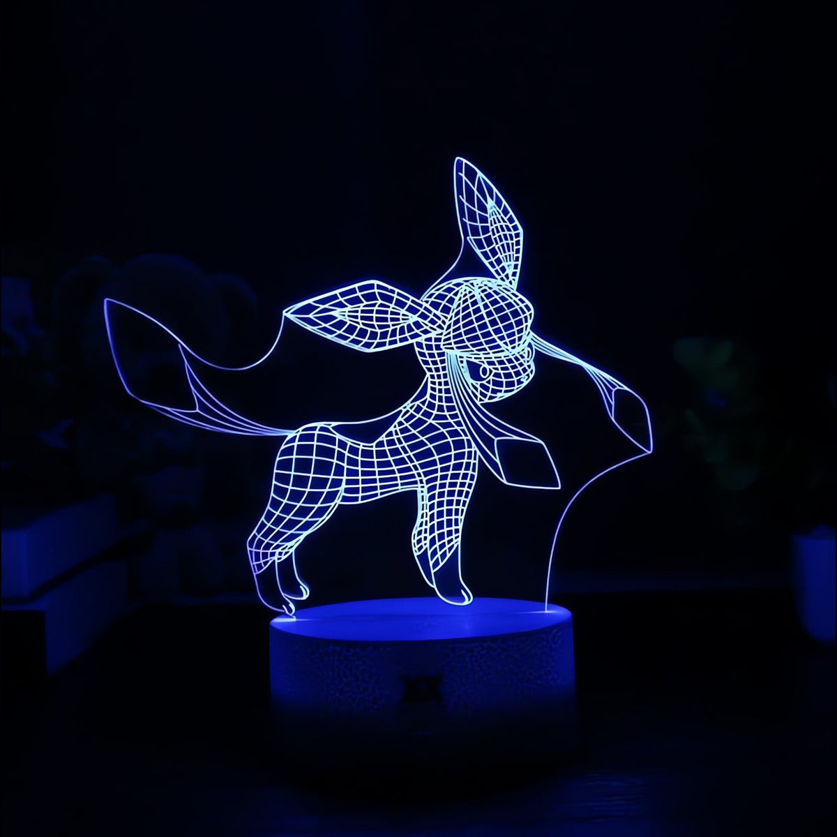 Eevee 3D LED lamp with colour-changing light – photo 3