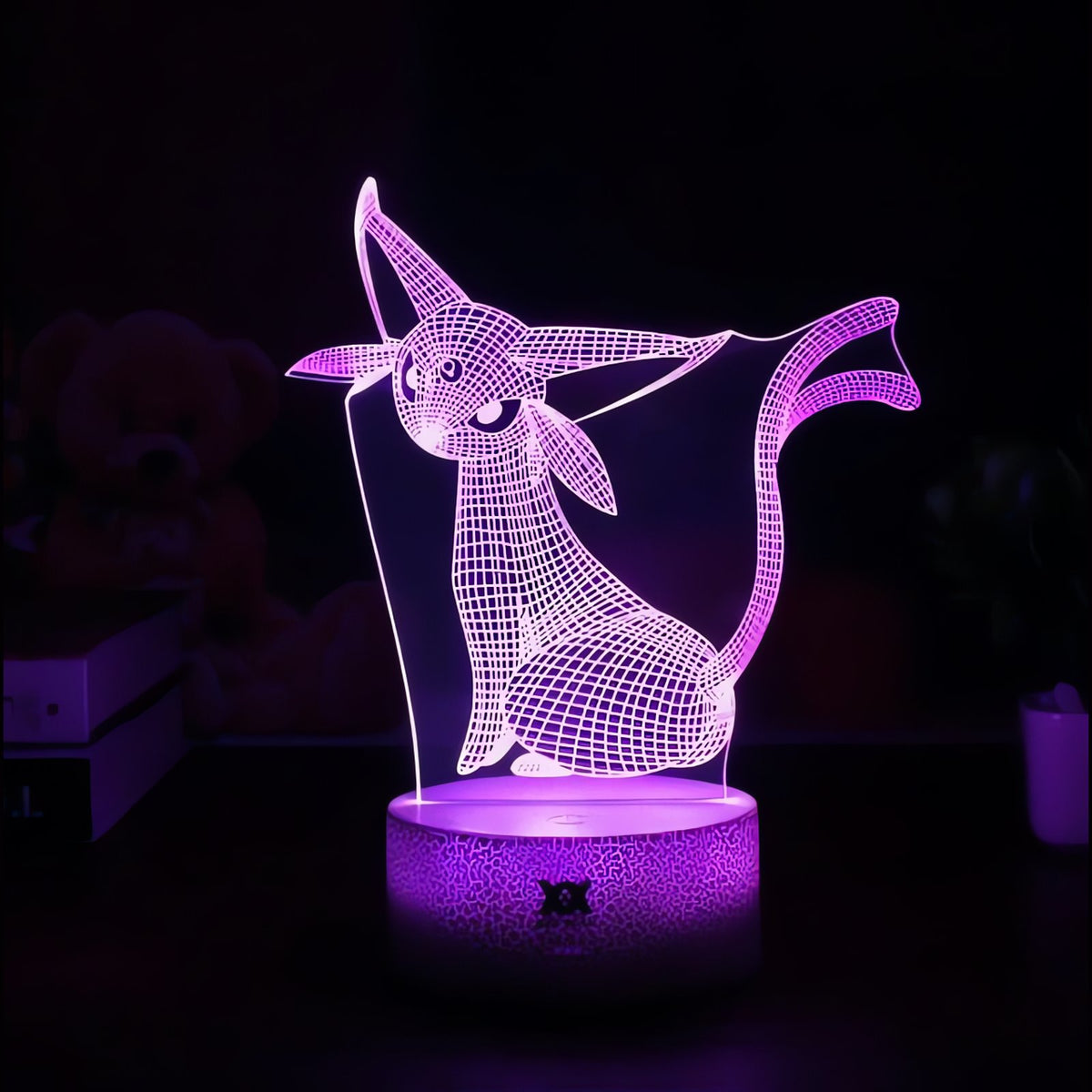 Eevee 3D LED lamp with colour-changing light – photo 4