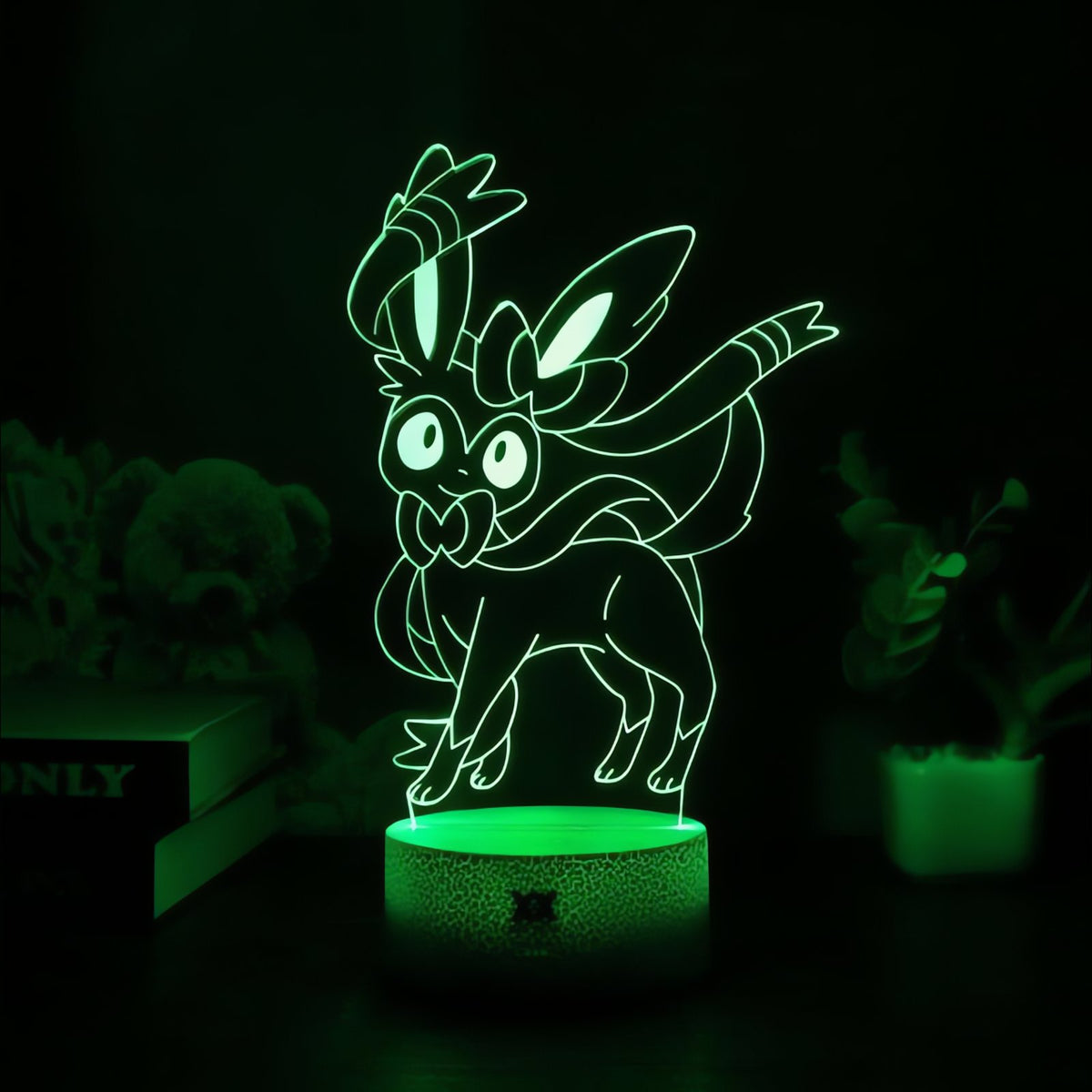 Eevee 3D LED lamp with colour-changing light – photo 9