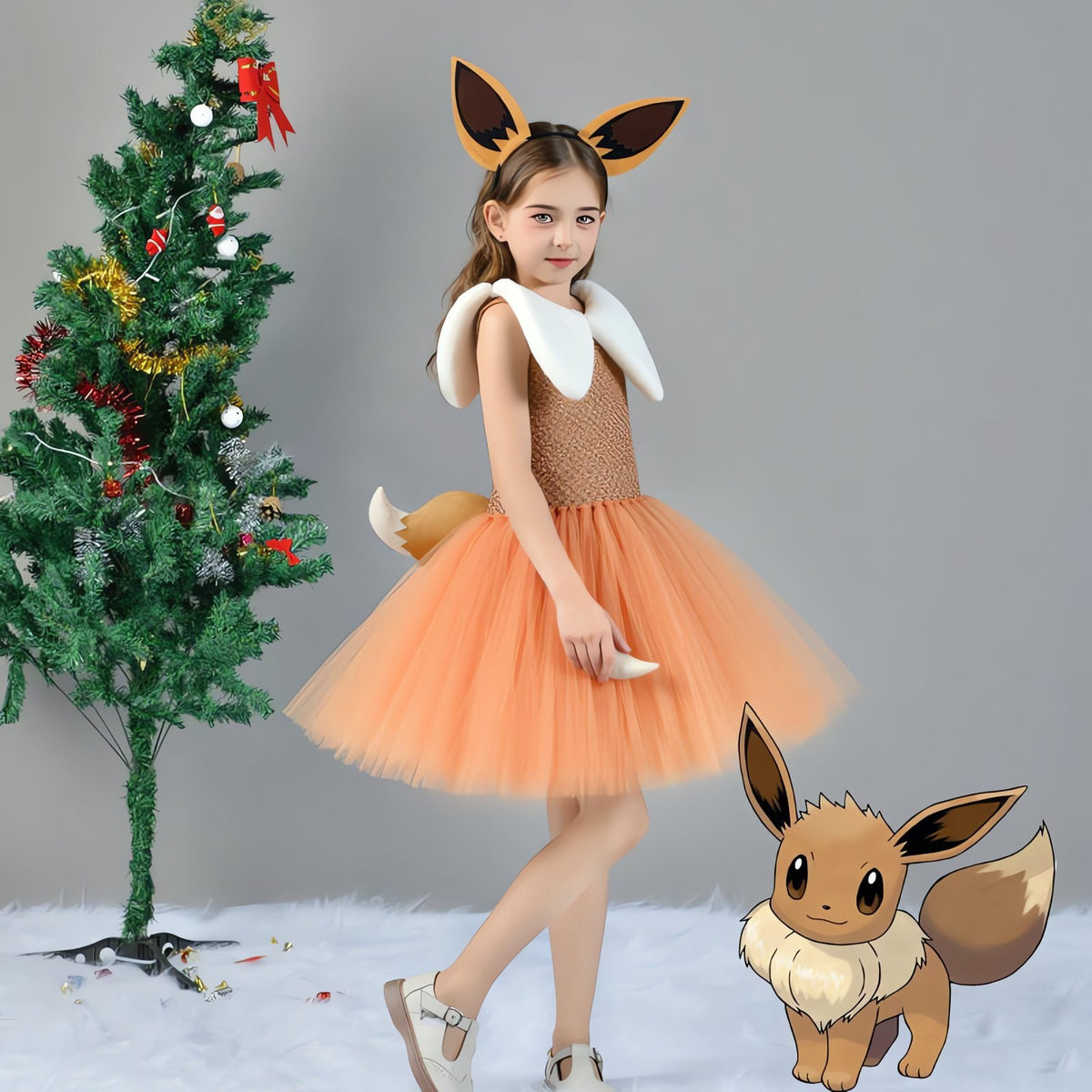 Eevee cosplay dress