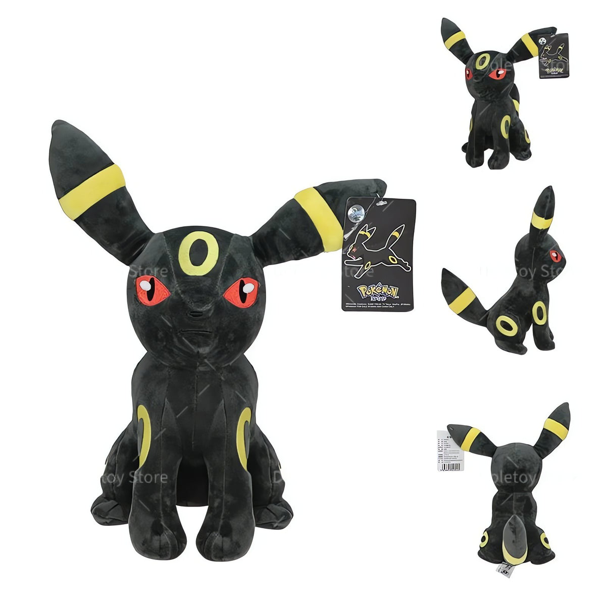 Eevee and Eeveelution plush toys – Umbreon
