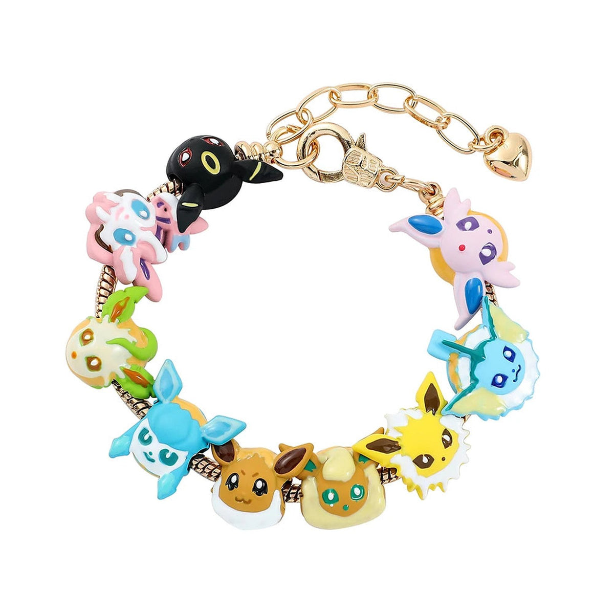 Eevee evolutions charm bracelet
