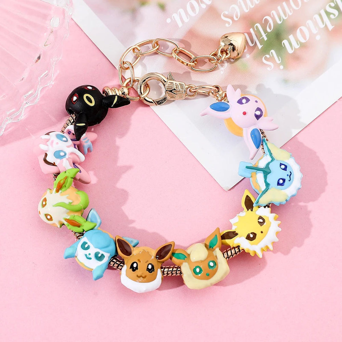 Eevee evolutions charm bracelet – photo 3