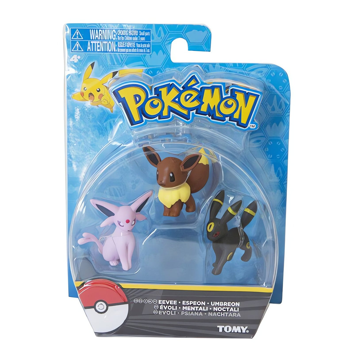 Eevee and Eevee evolution collectable figures – Eevee, Espeon & Umbreon