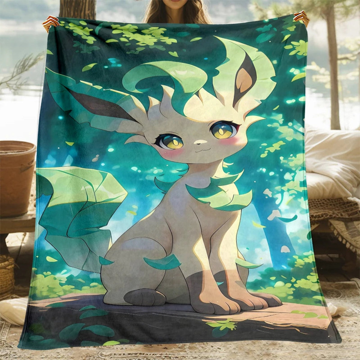 Eevee evolutions flannel blanket