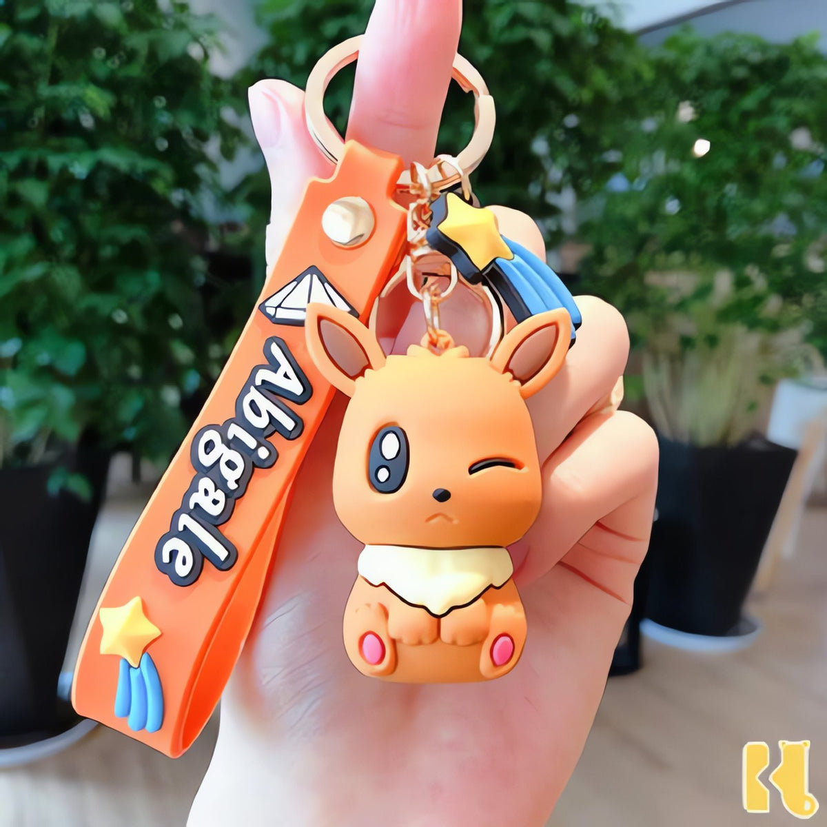 Eevee evolutions keyrings – Eevee