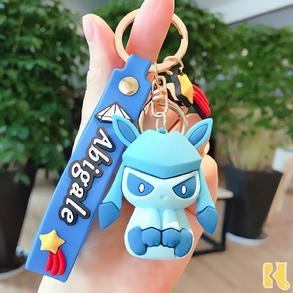 Eevee evolutions keyrings – Glaceon