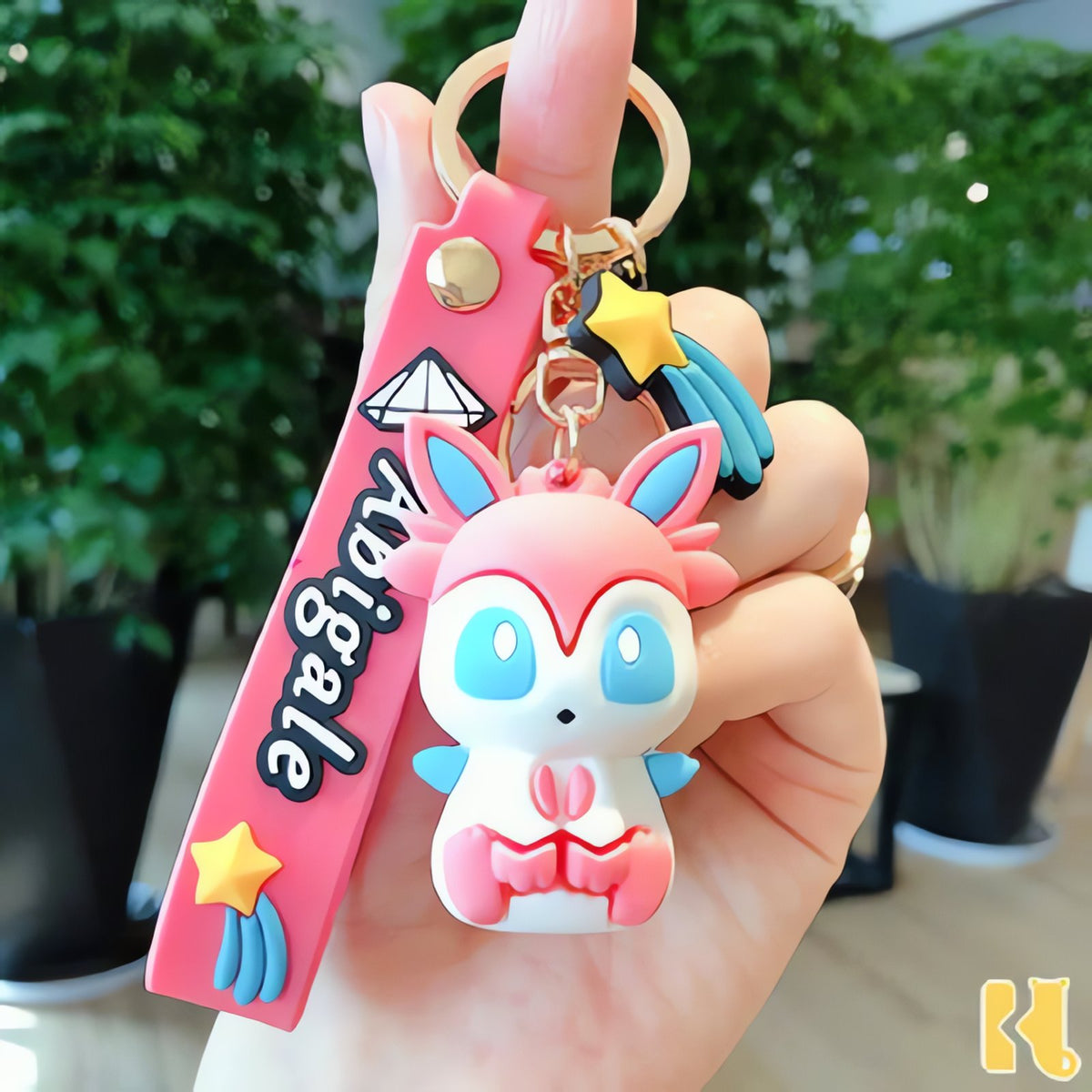 Eevee evolutions keyrings – Sylveon