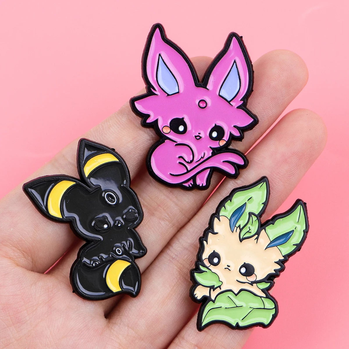 Eevee evolutions pin badges