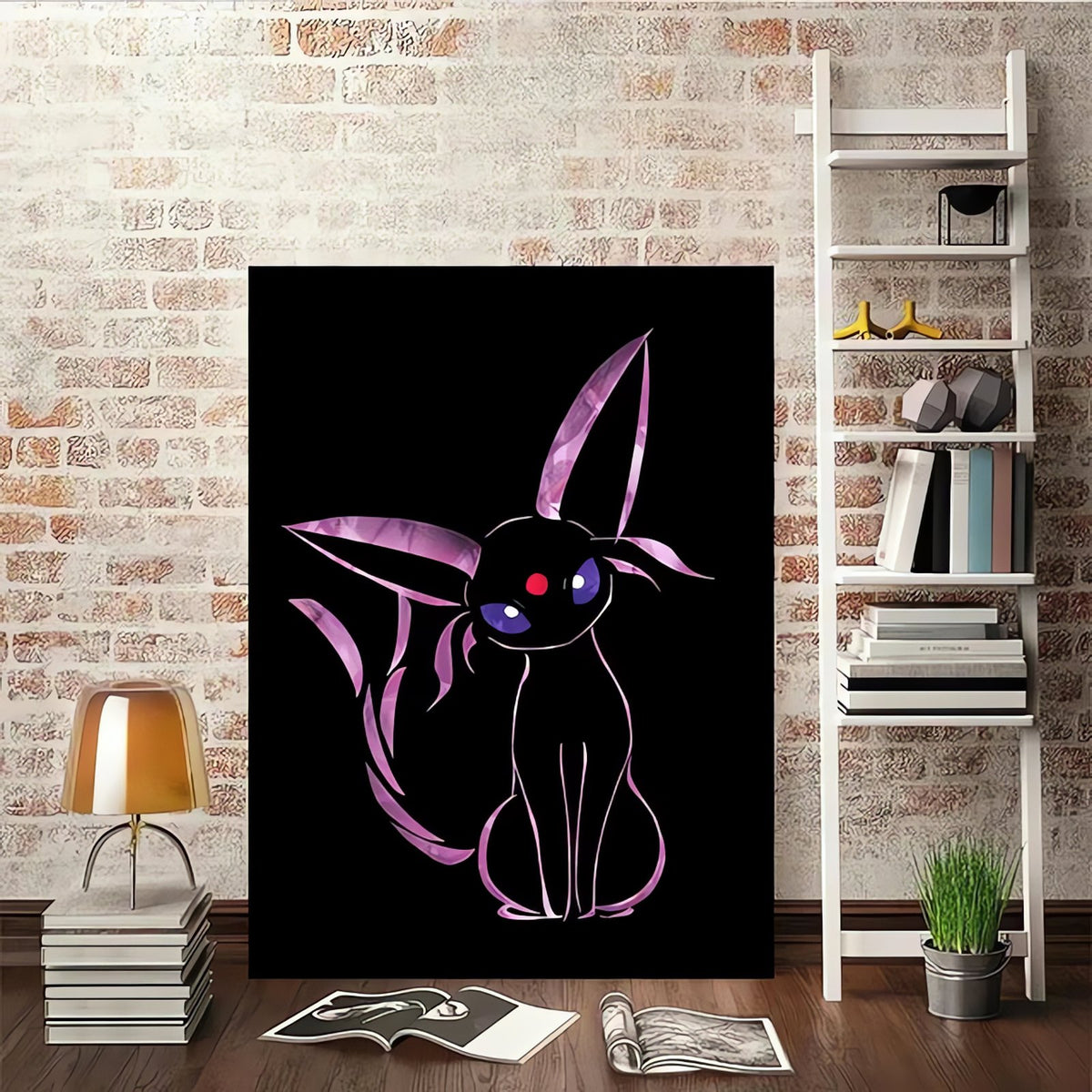 Abstract Eevee evolutions poster – Espeon