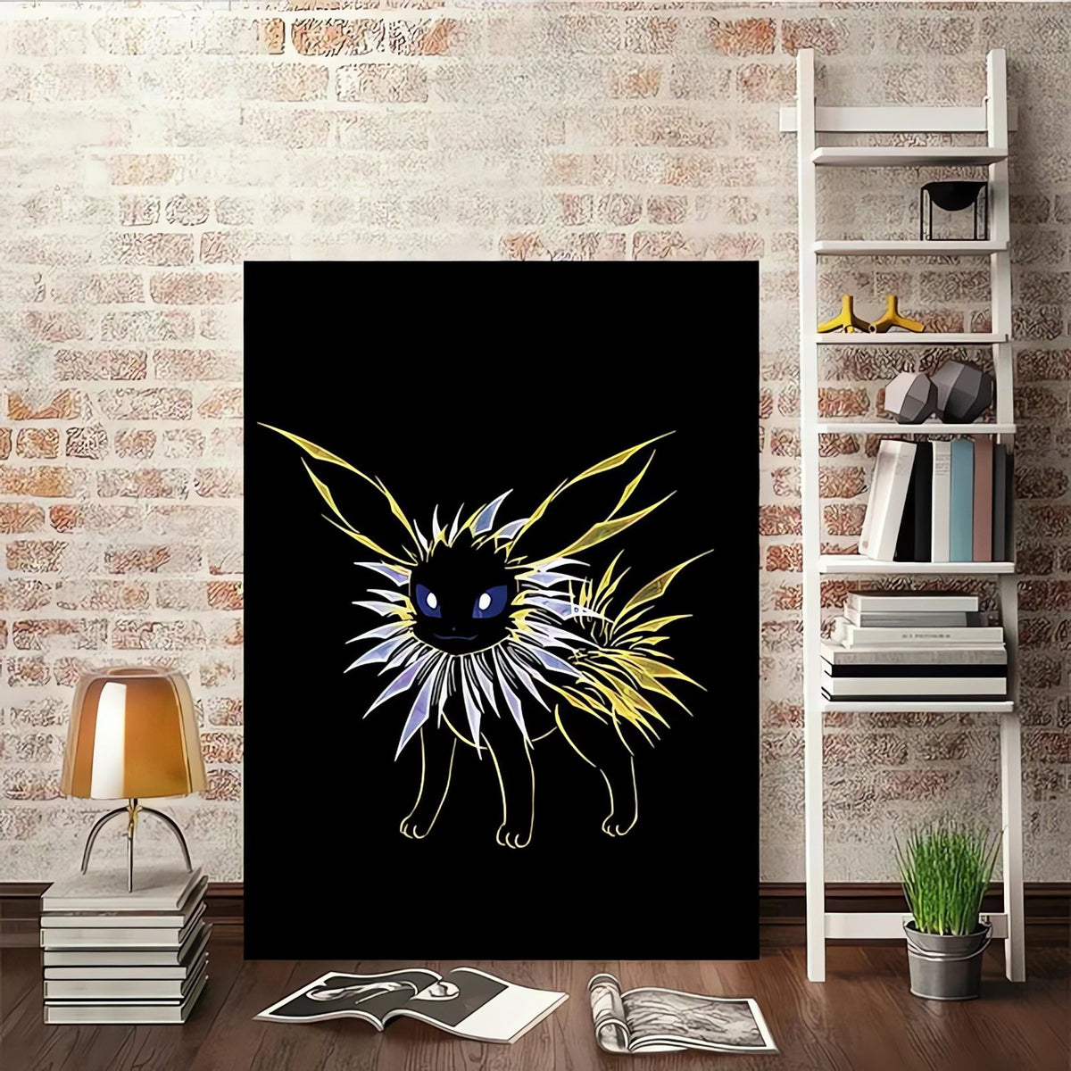 Abstract Eevee evolutions poster – Jolteon