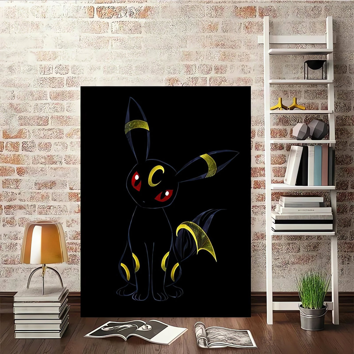 Abstract Eevee evolutions poster – Umbreon