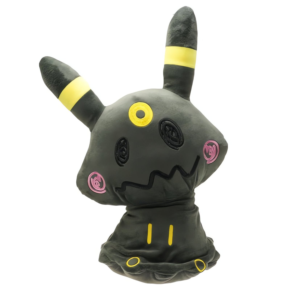 Eevee and Mimikyu cosplay plush toys in several colours – 28-30cm