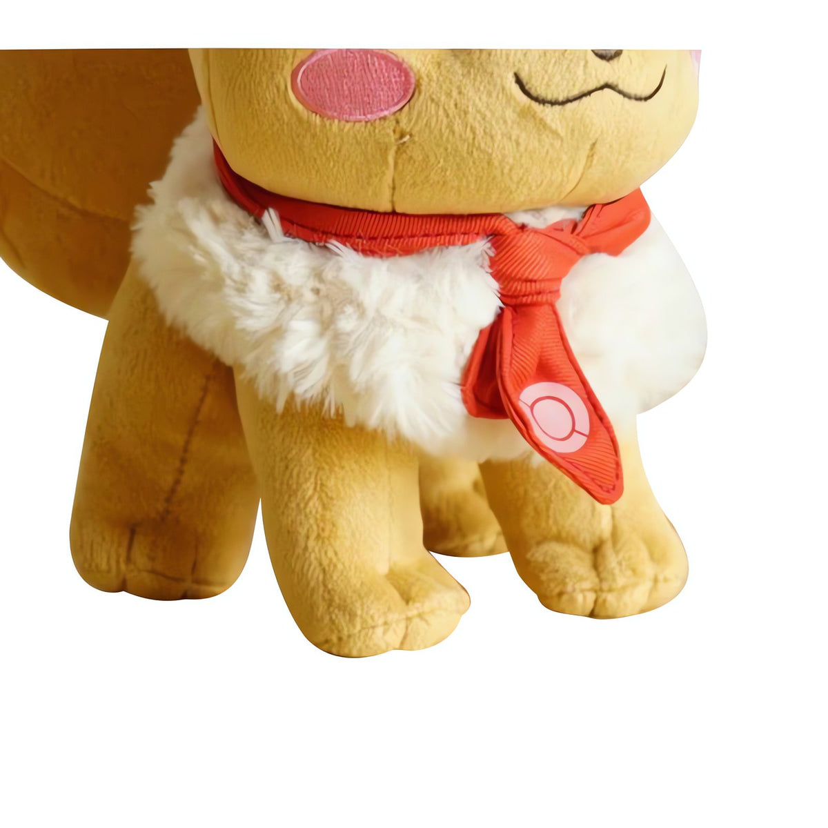 Eevee plush toy with button eyes, 25cm – photo 6