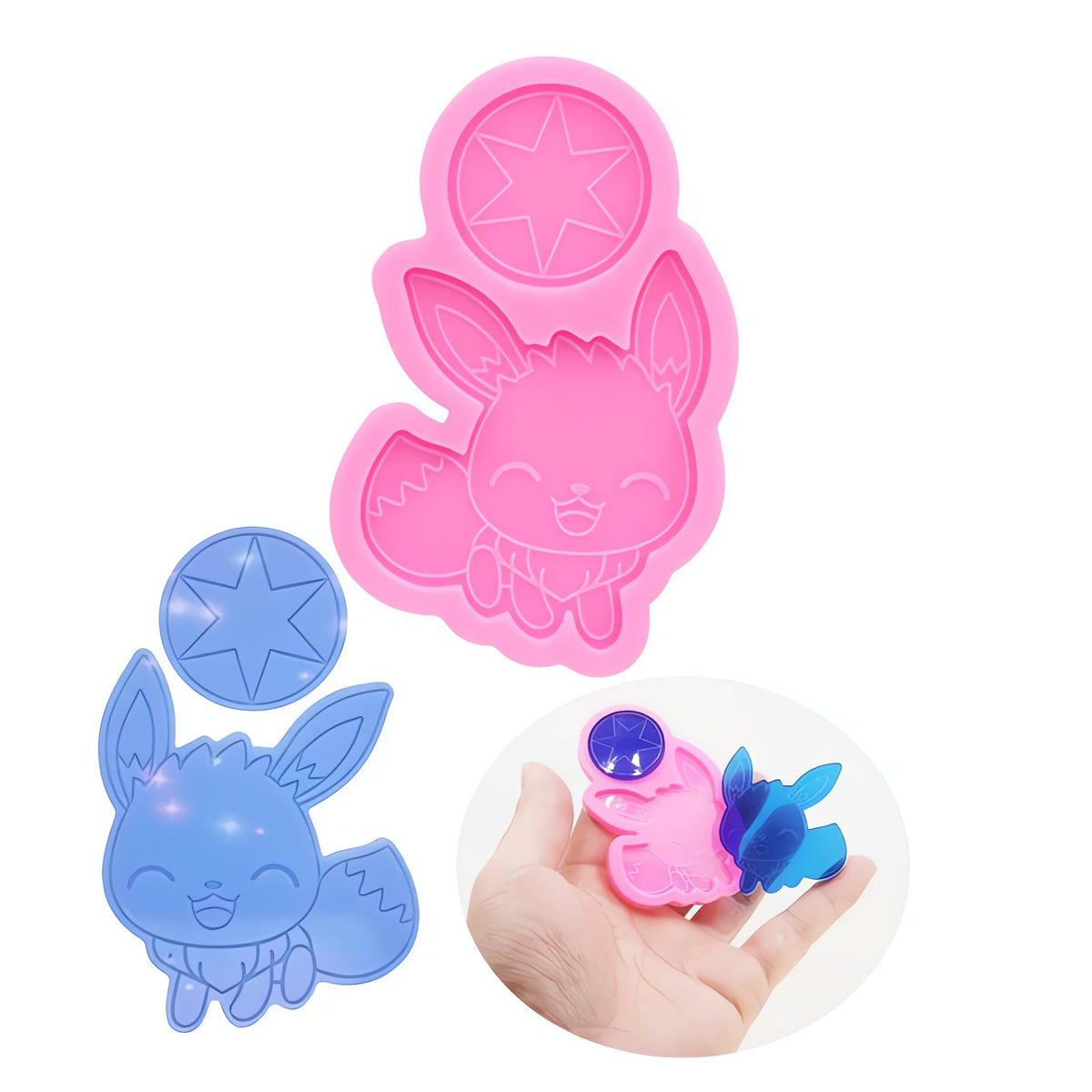 Eevee silicone mould