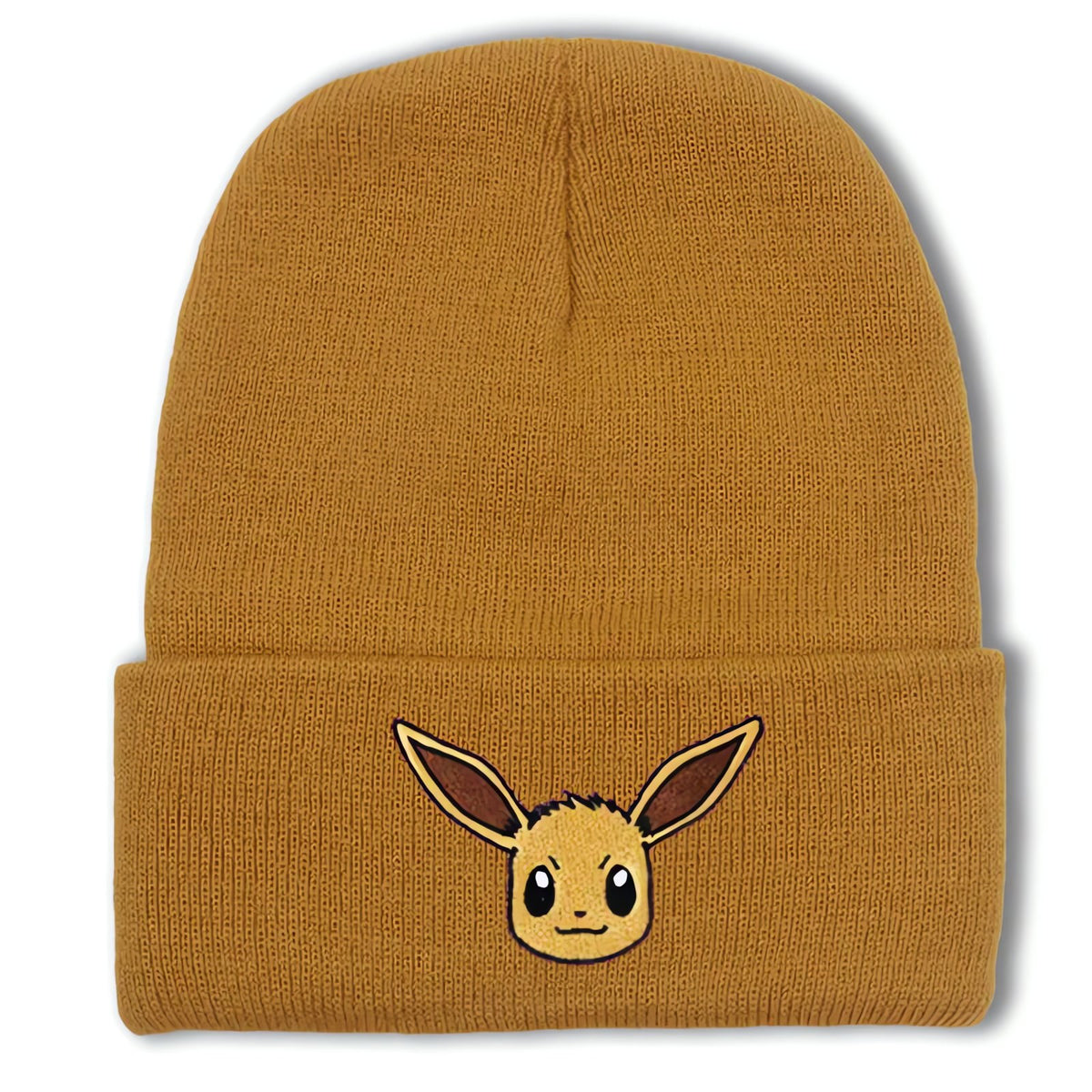 Eevee winter beanie hat in brown – Brown
