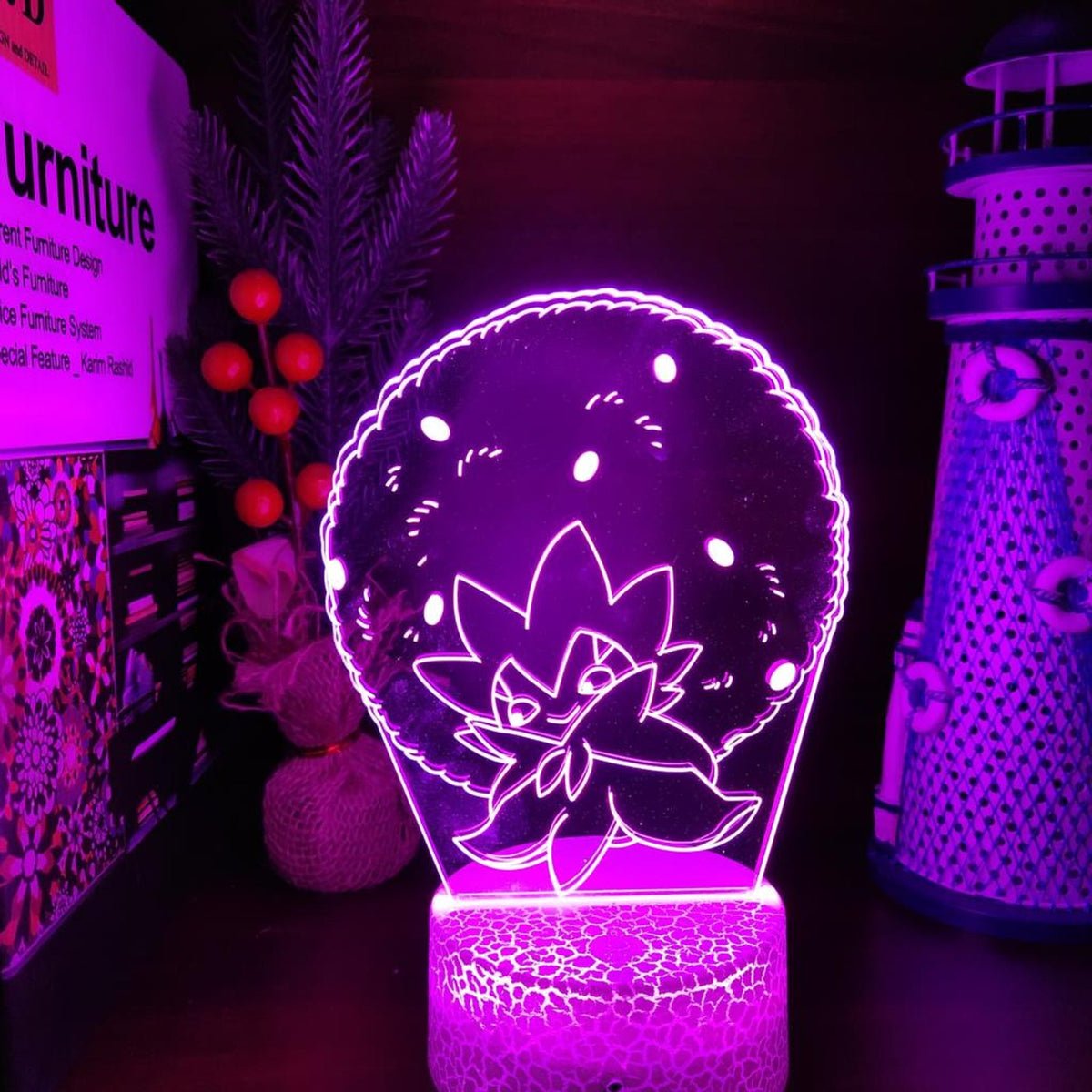 Eldegoss 3D LED night light