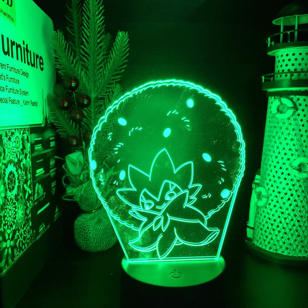 Eldegoss 3D LED night light – photo 11