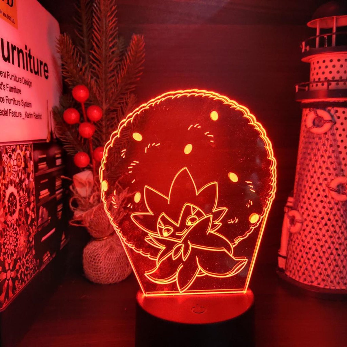 Eldegoss 3D LED night light – photo 3
