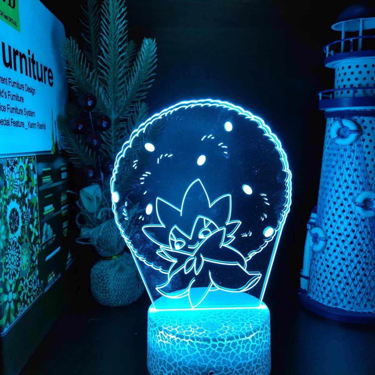 Eldegoss 3D LED night light – photo 5