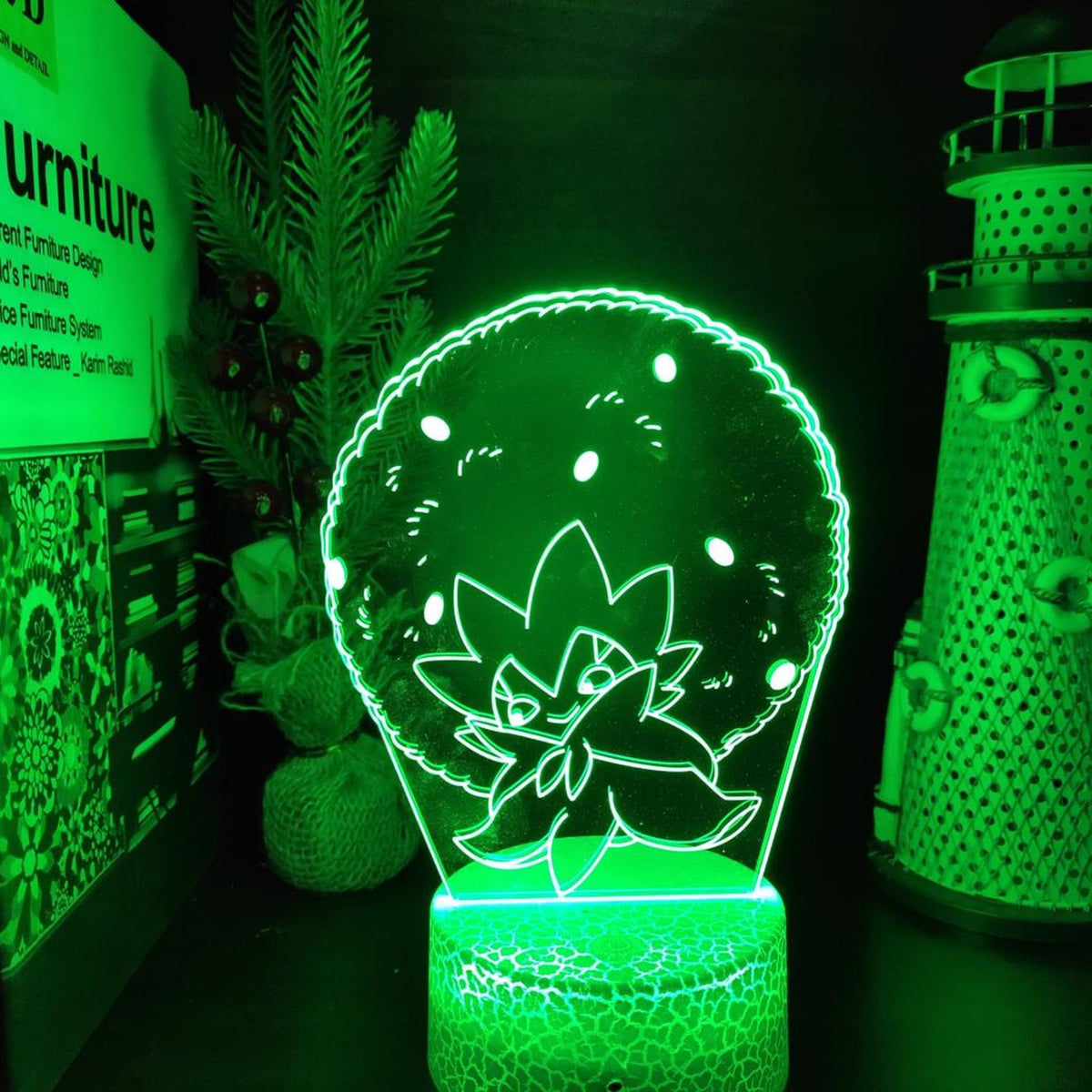 Eldegoss 3D LED night light – photo 8