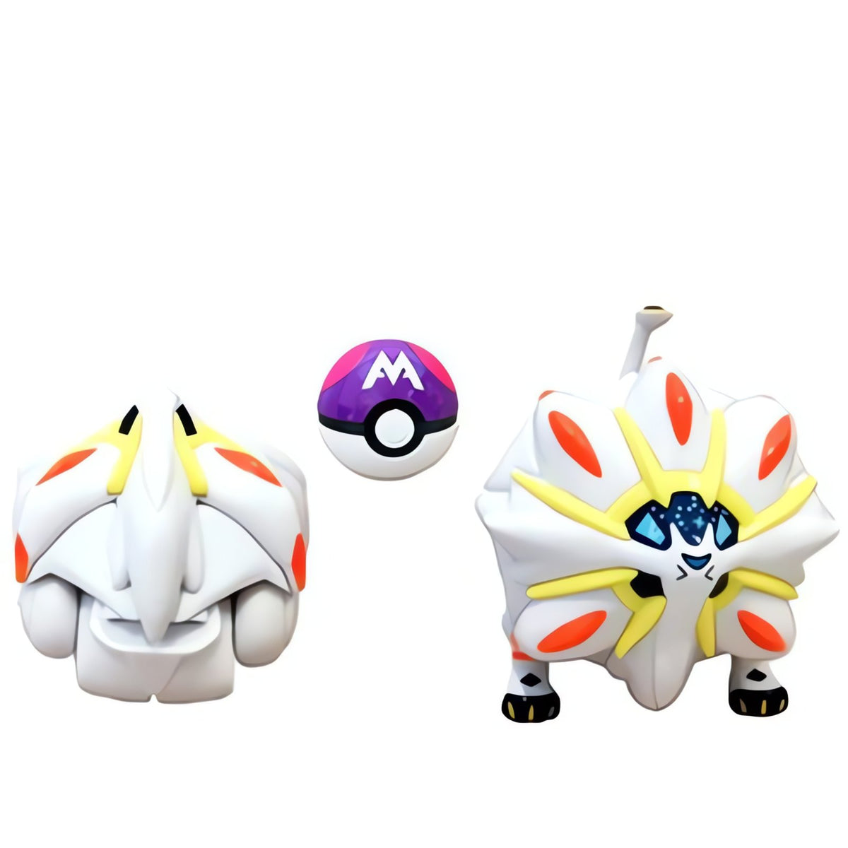 Extra-large Poké Ball with Pokémon figure – Solgaleo